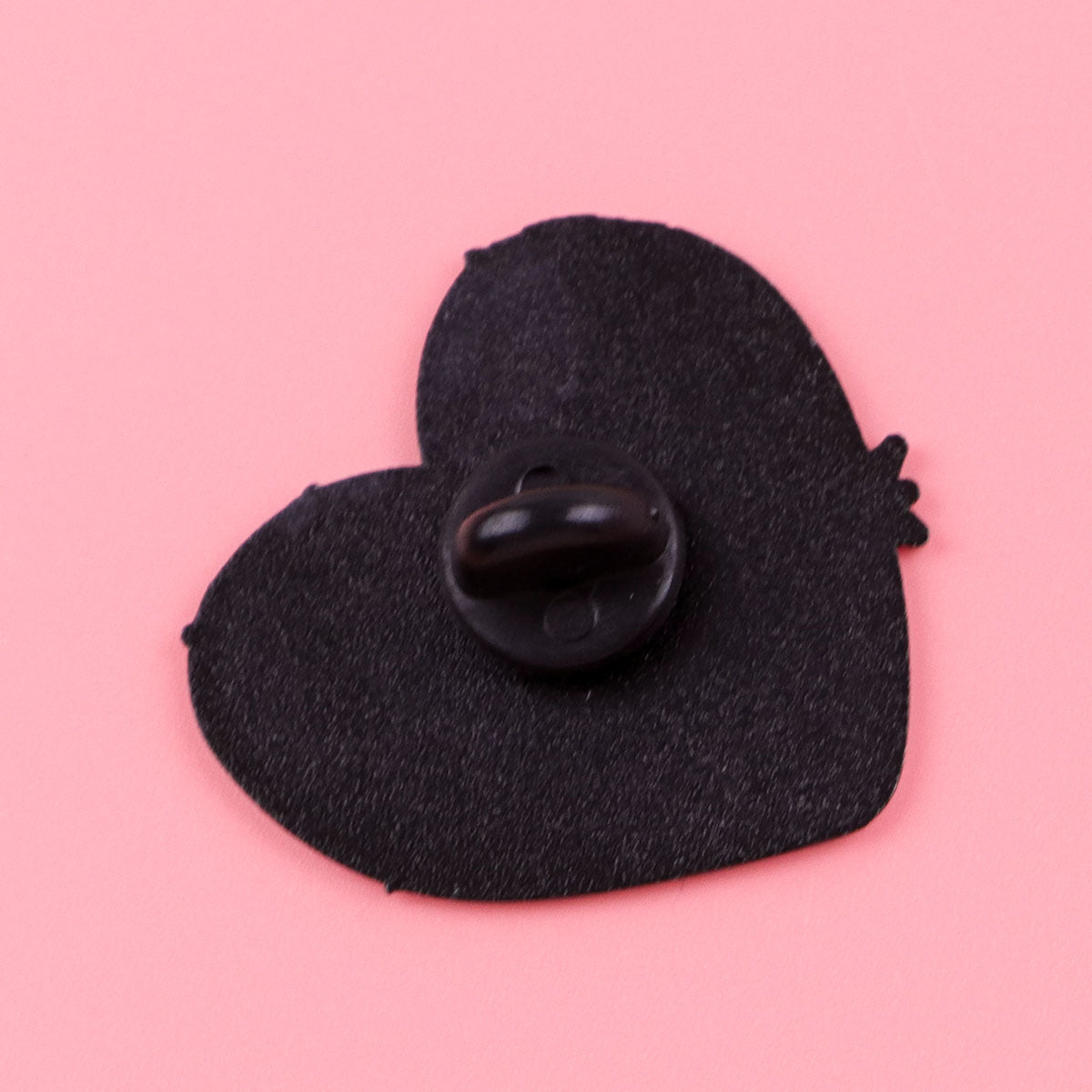 'Just a girl who needs her little snacky snacks' enamel pin