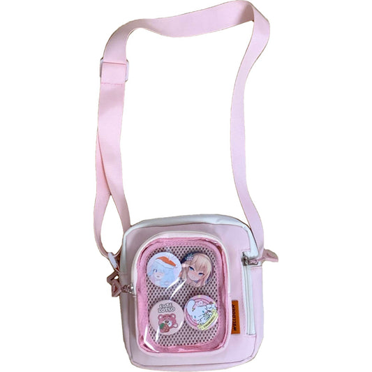 Pin Display Crossbody Bag – Window