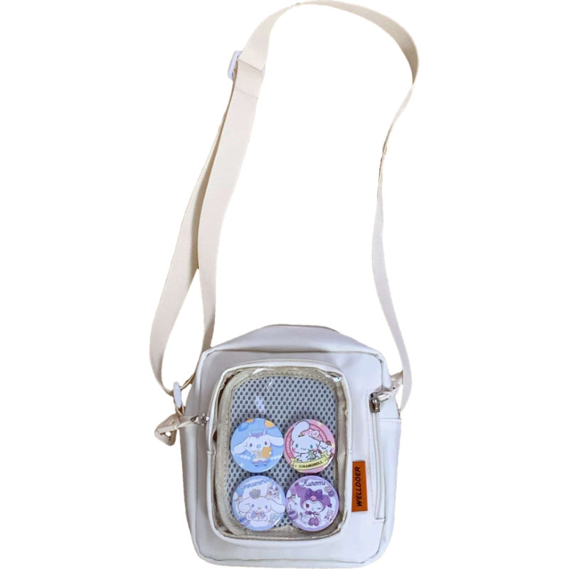 Pin Display Crossbody Bag – Window
