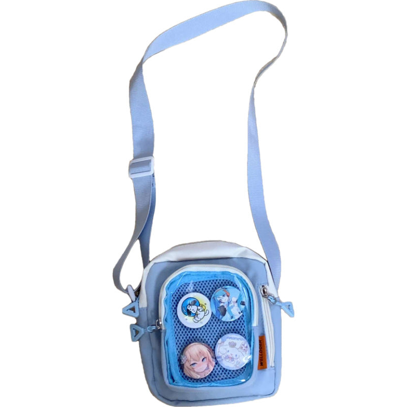 Pin Display Crossbody Bag – Window