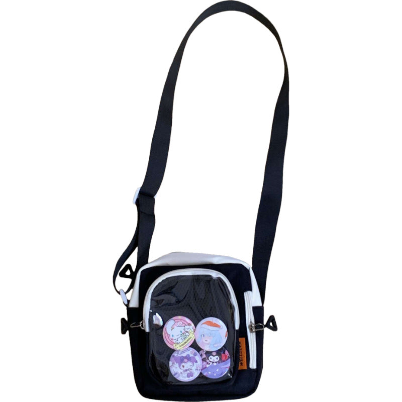 Pin Display Crossbody Bag – Window