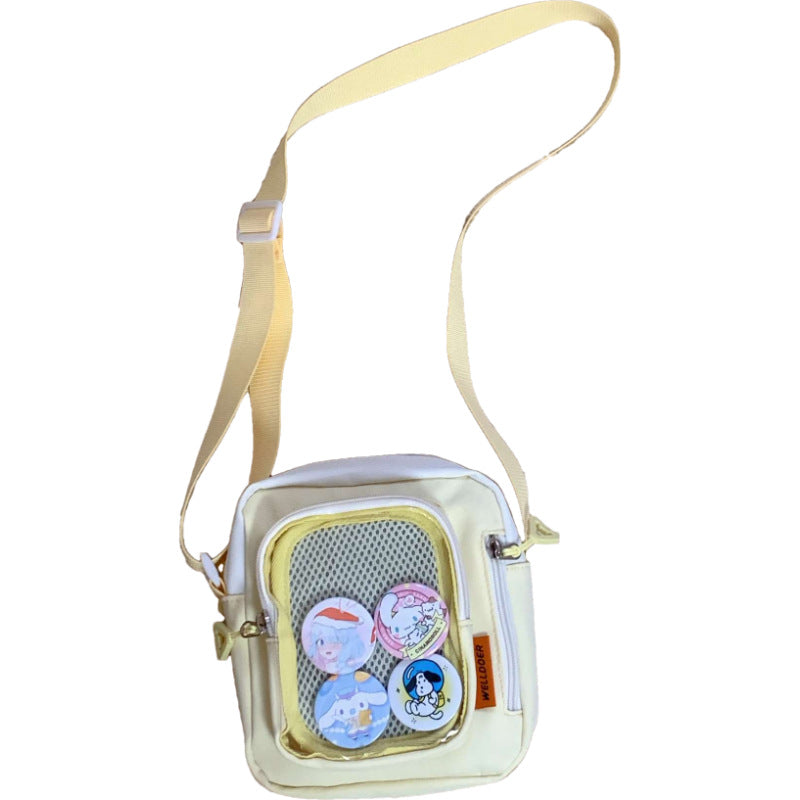 Pin Display Crossbody Bag – Window