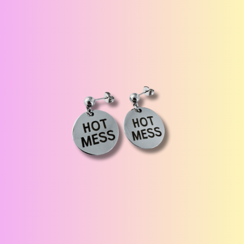 🔥 HOT MESS – Stainless Steel Earrings