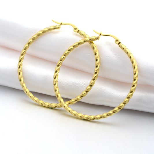 KATE twist hoops