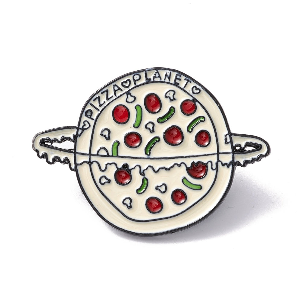 'Pizza Planet' pizza enamel pin