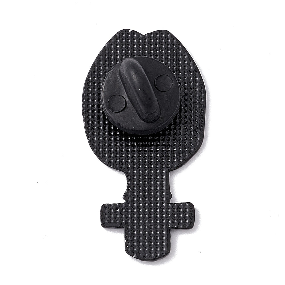 'Put on your war paint' enamel pin