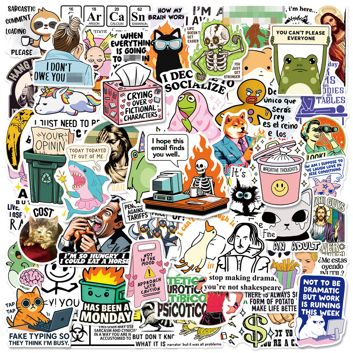 Sticker Pack - Sarcastic 1