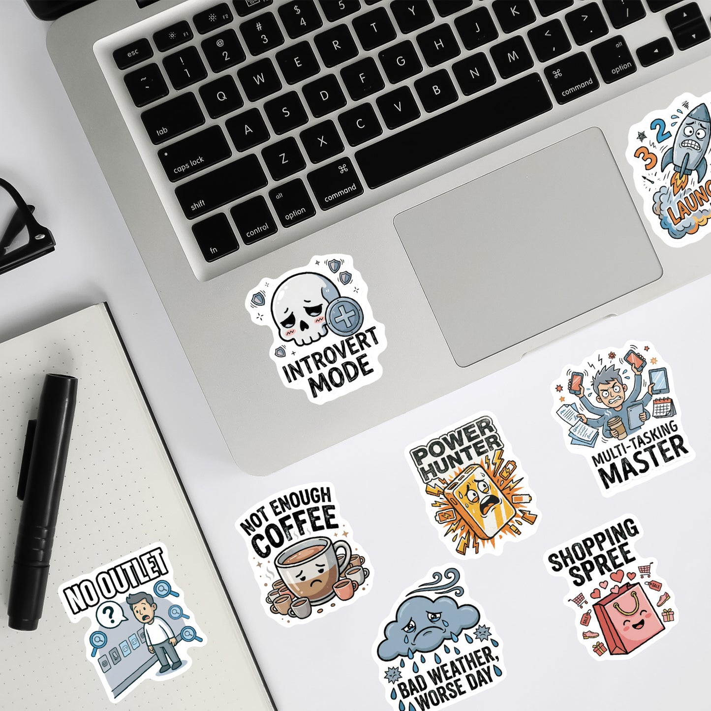 Sticker Pack - Hard Life