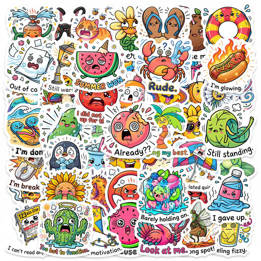 Sticker Pack - Funny Food 2