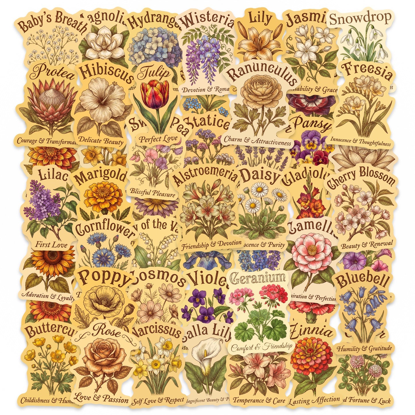 Sticker Pack - Flowers