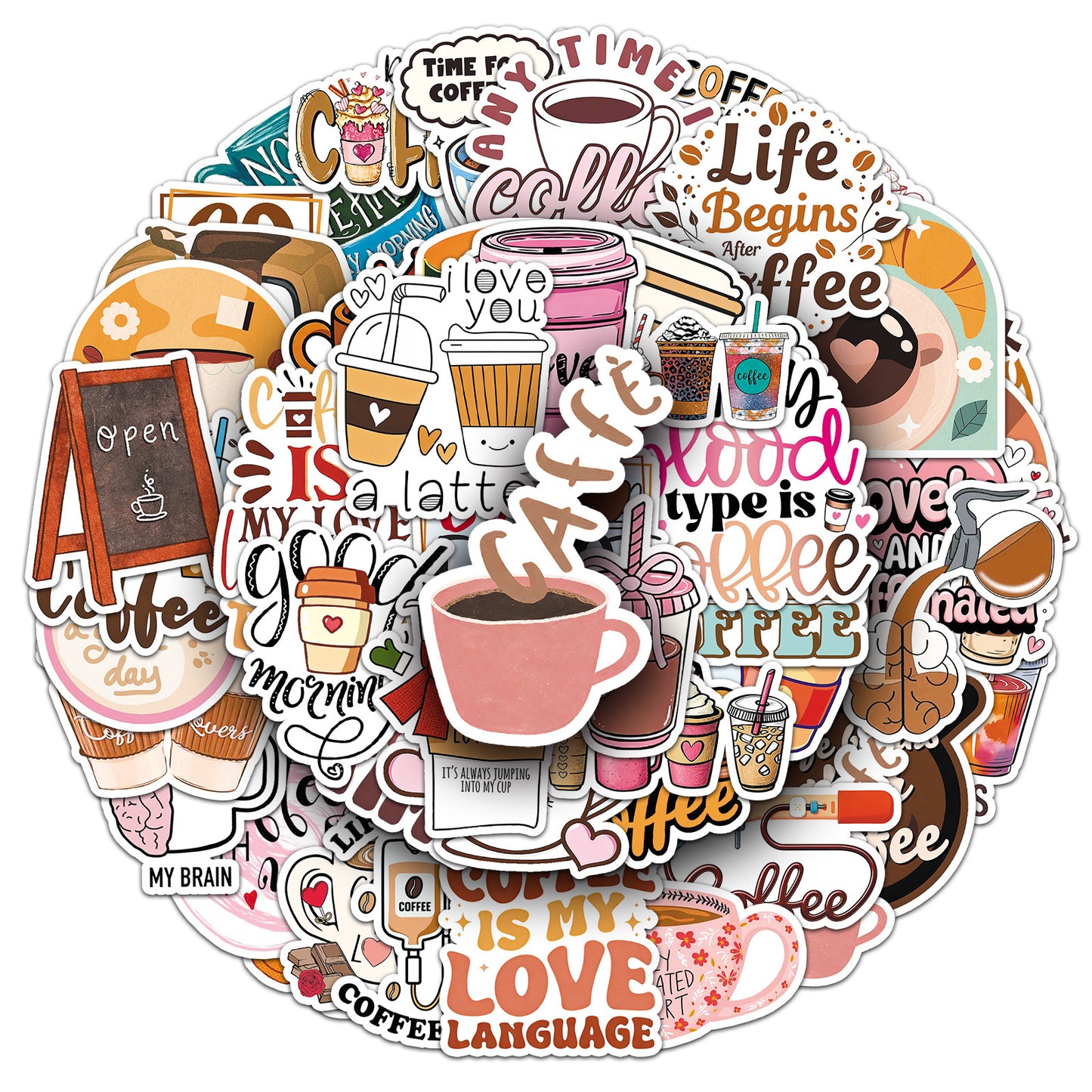 Sticker Pack - Coffee Time