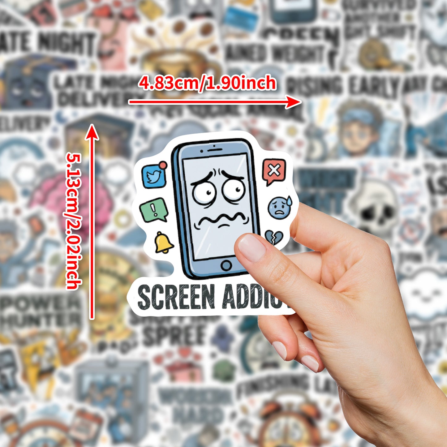 Sticker Pack - Hard Life