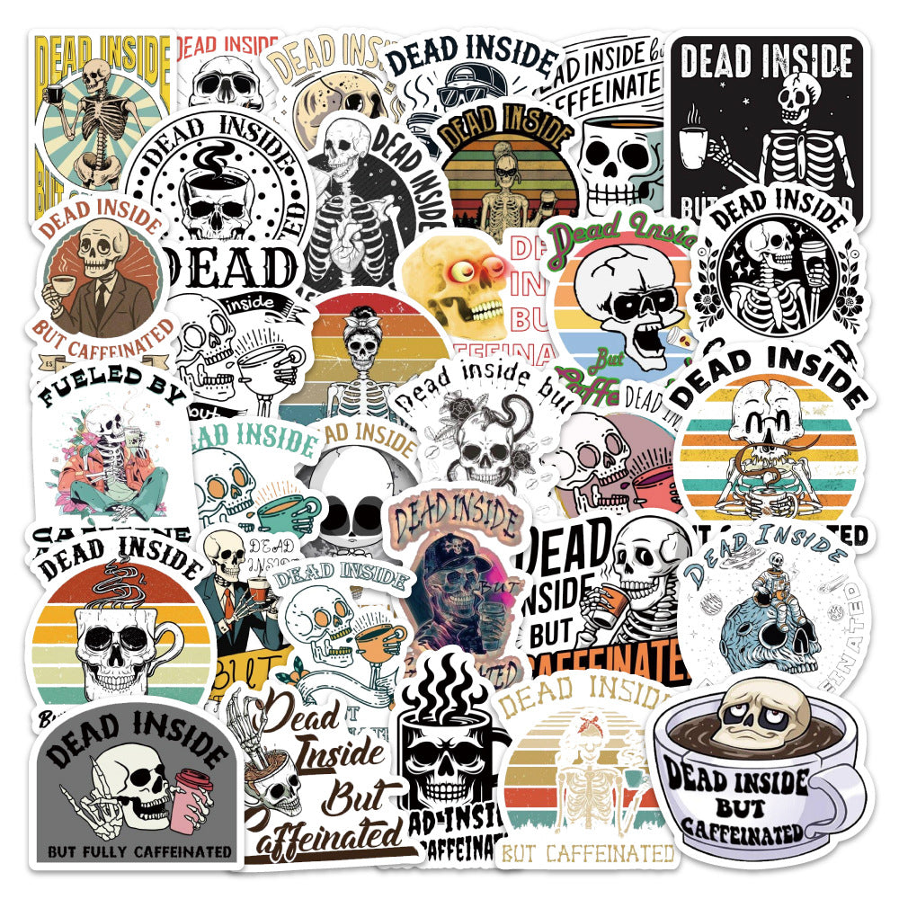 Sticker Pack - Death Coffee