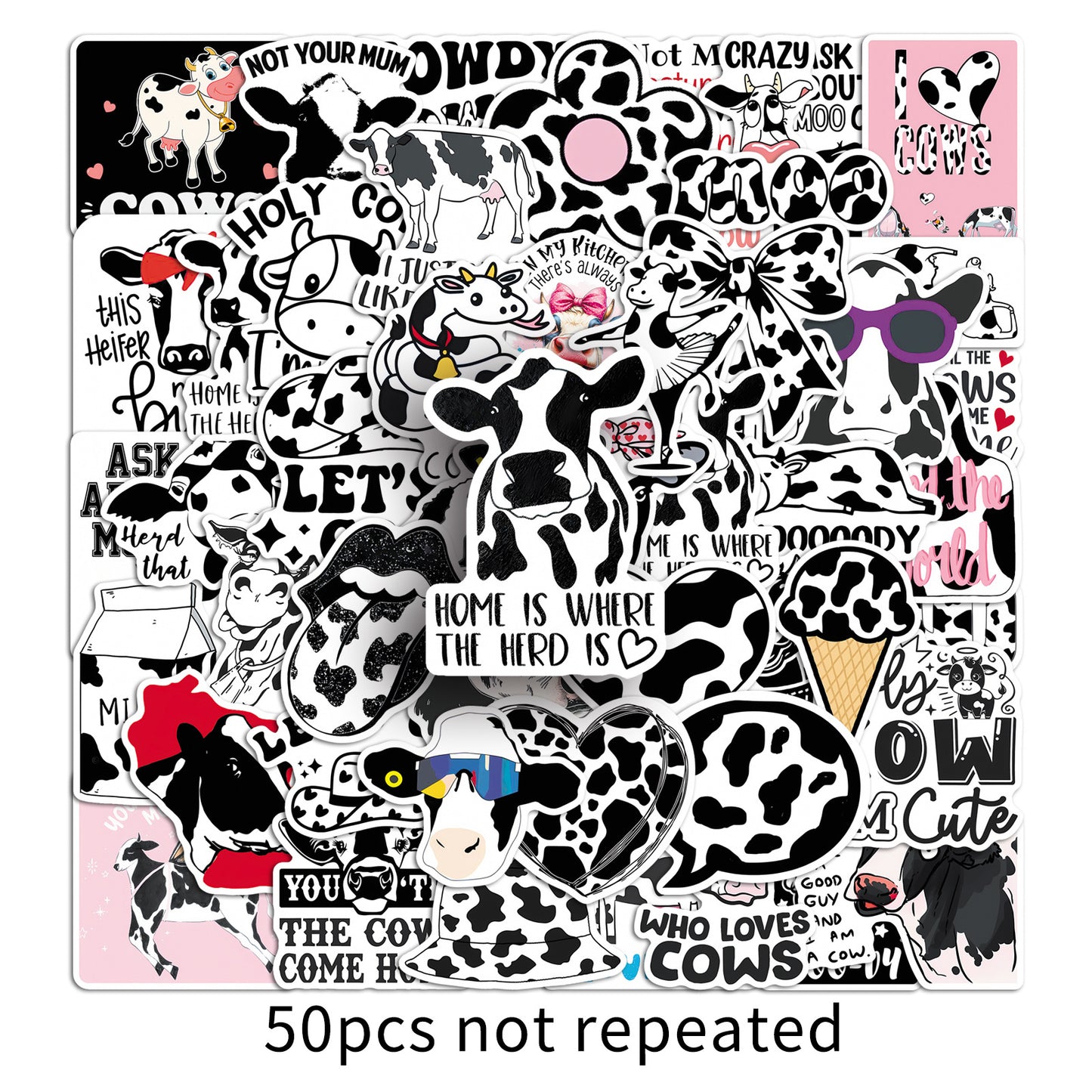 Sticker Pack - Cow