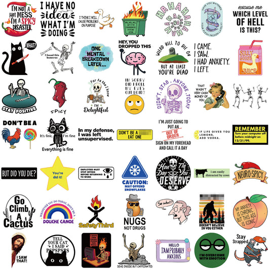 Sticker Pack - Snarky