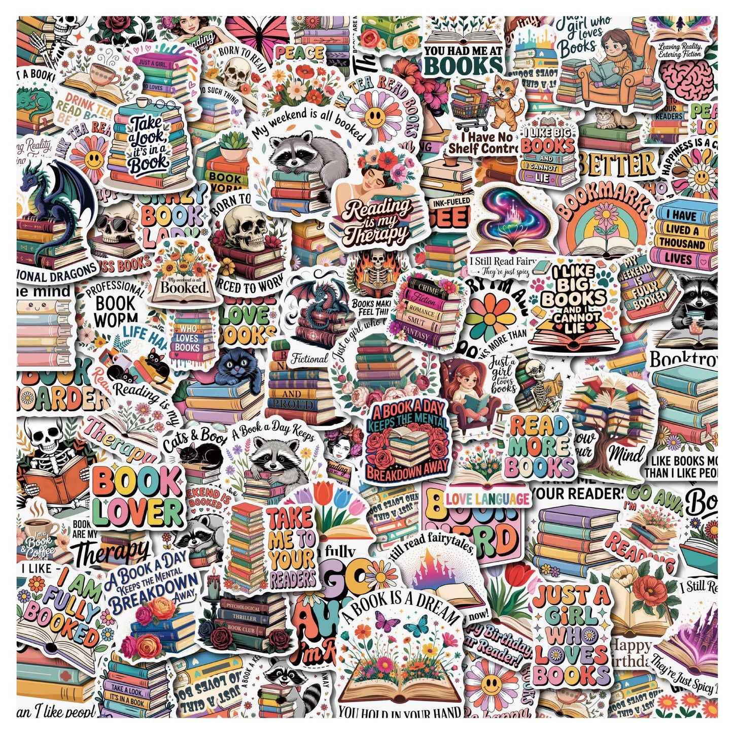 Sticker Pack - Bookish