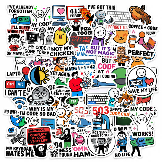 Sticker Pack - Programmer