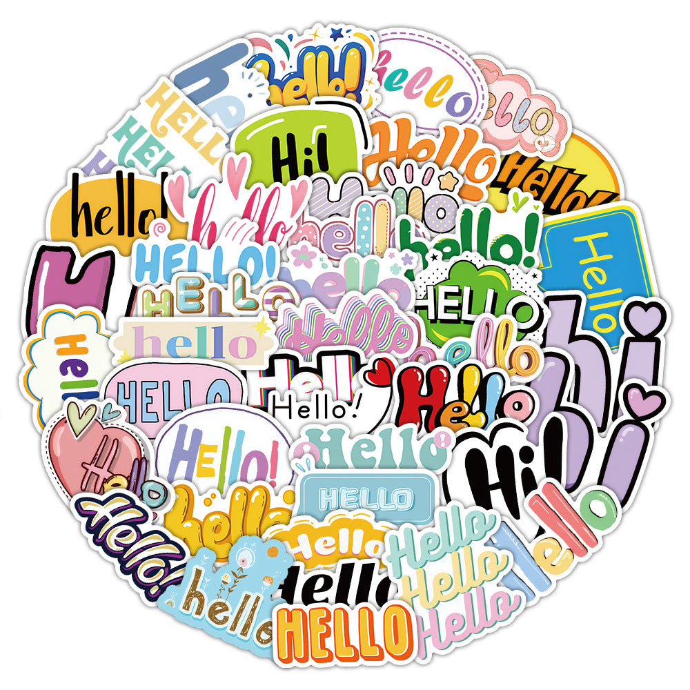 Sticker Pack - Hello