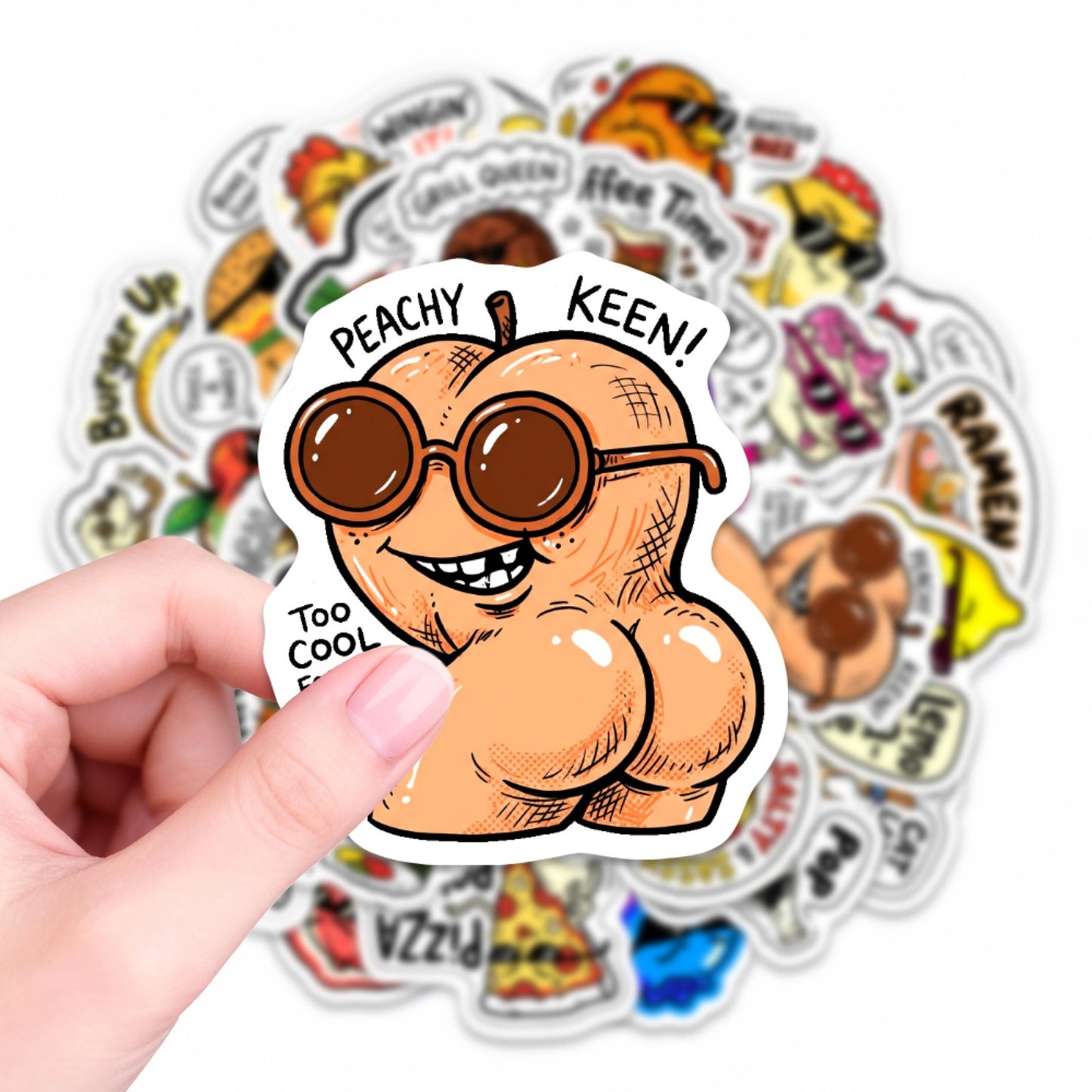 Sticker Pack - Funny Food