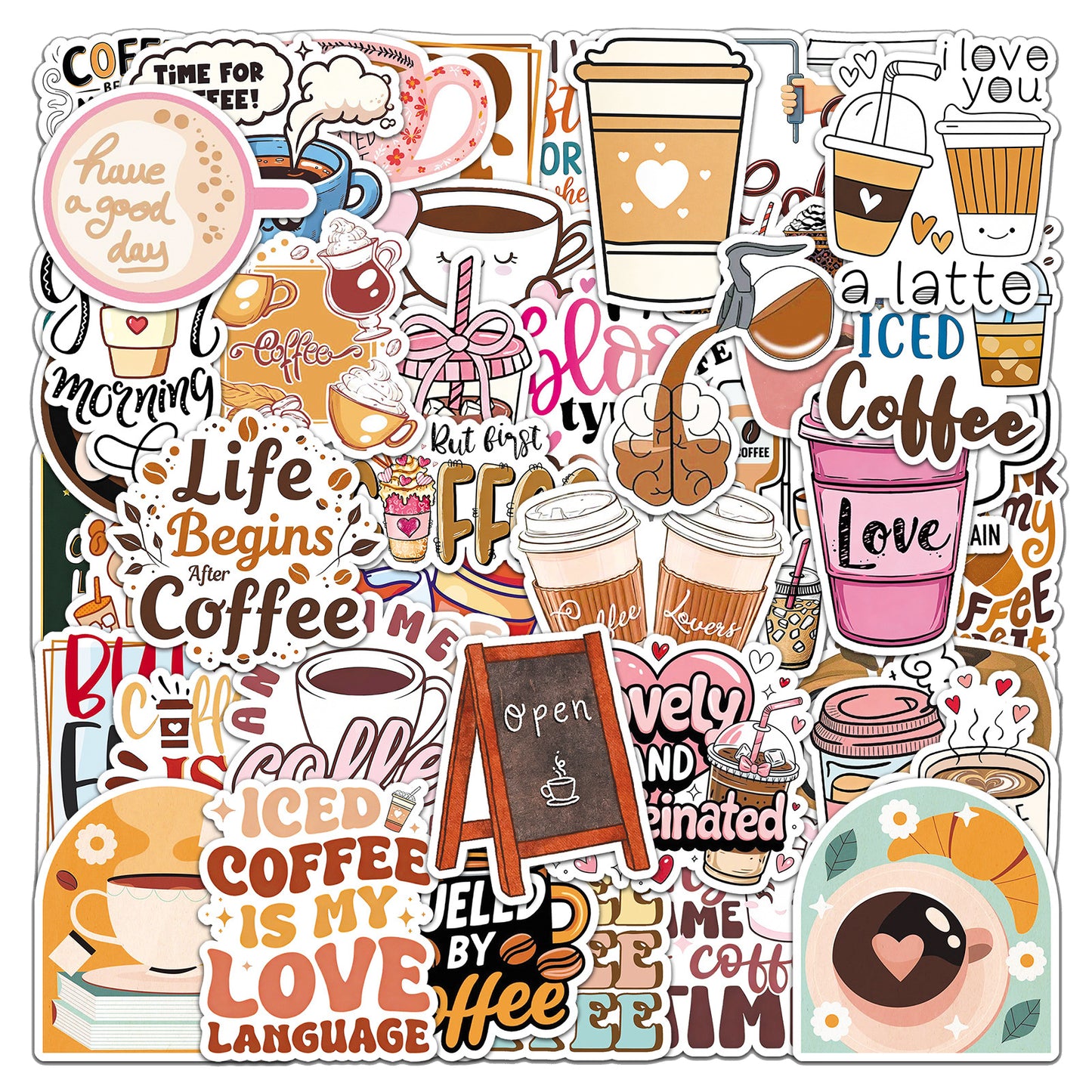 Sticker Pack - Coffee Time