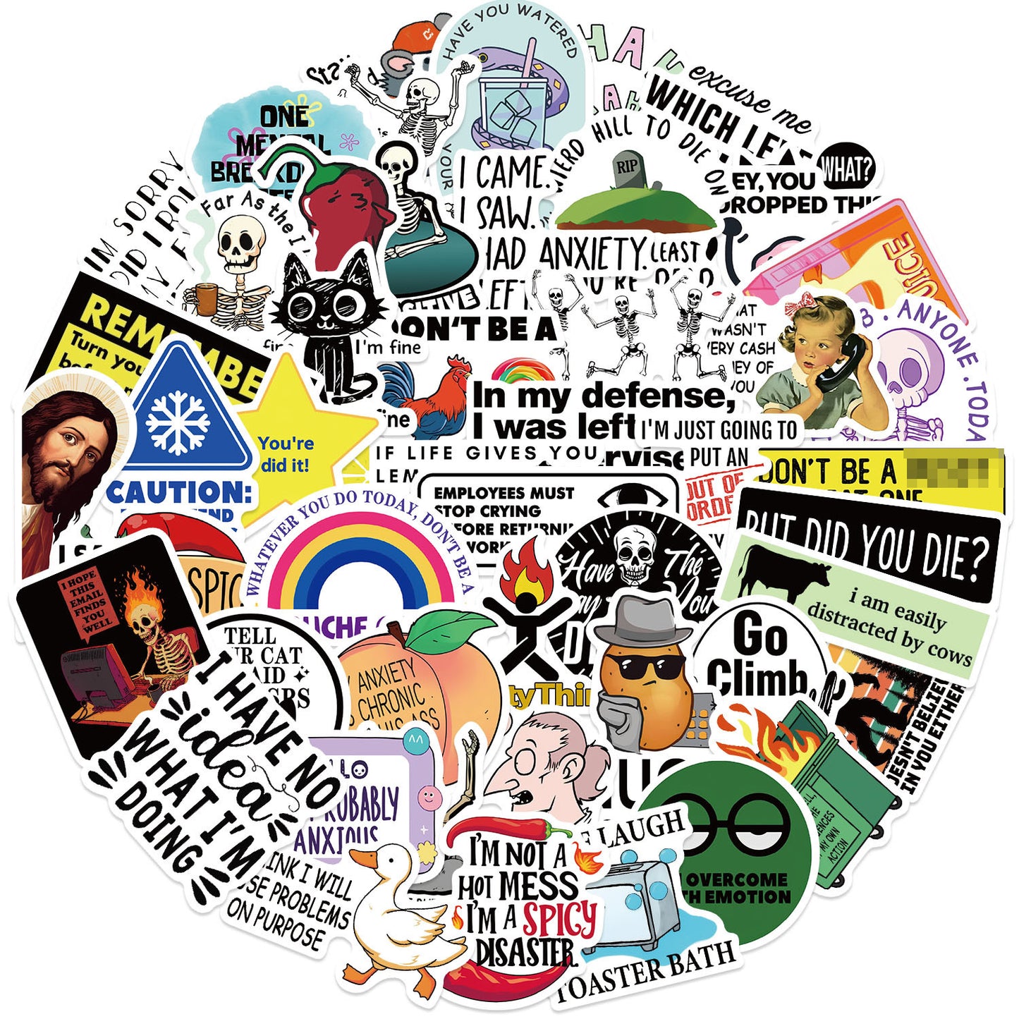 Sticker Pack - Snarky
