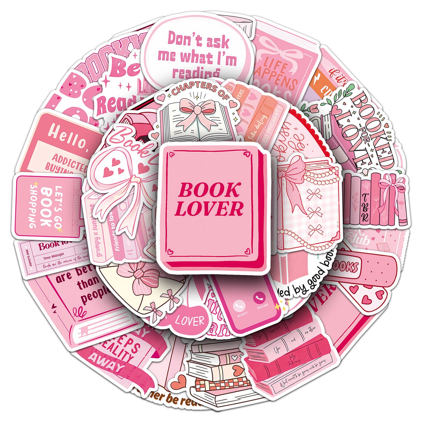 Sticker Pack - Book Lover