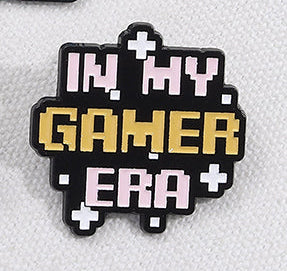 'In my gamer era' enamel pin