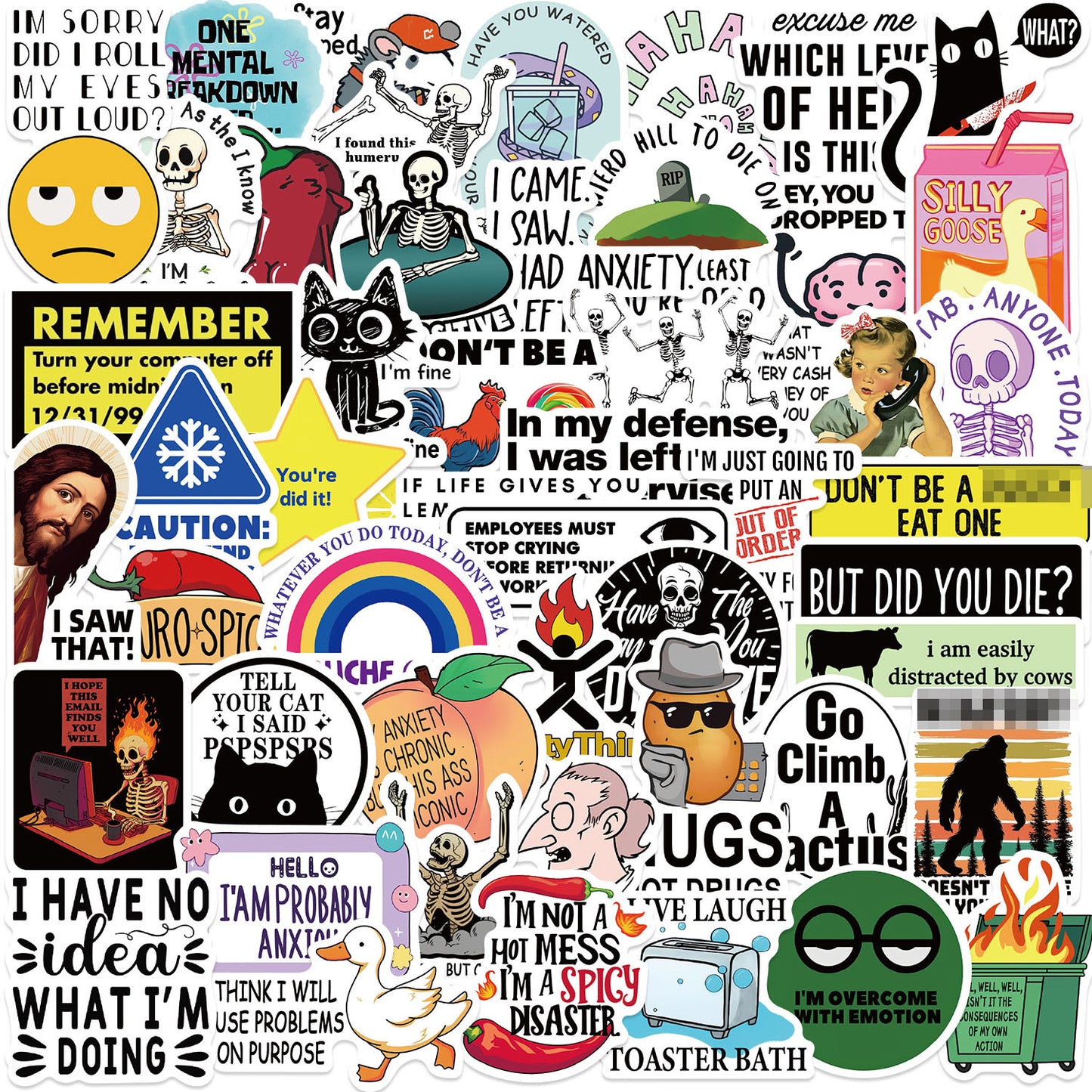Sticker Pack - Snarky