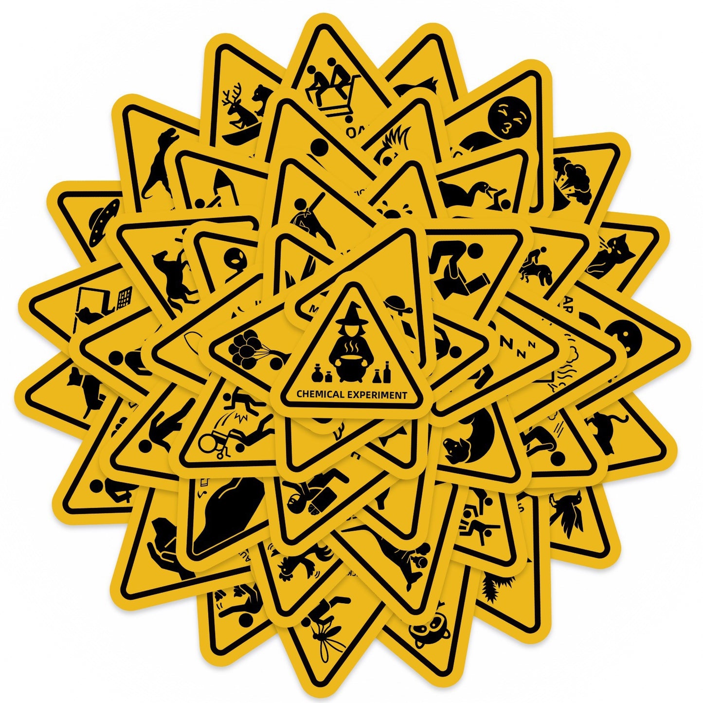 Sticker Pack - Warning Signs
