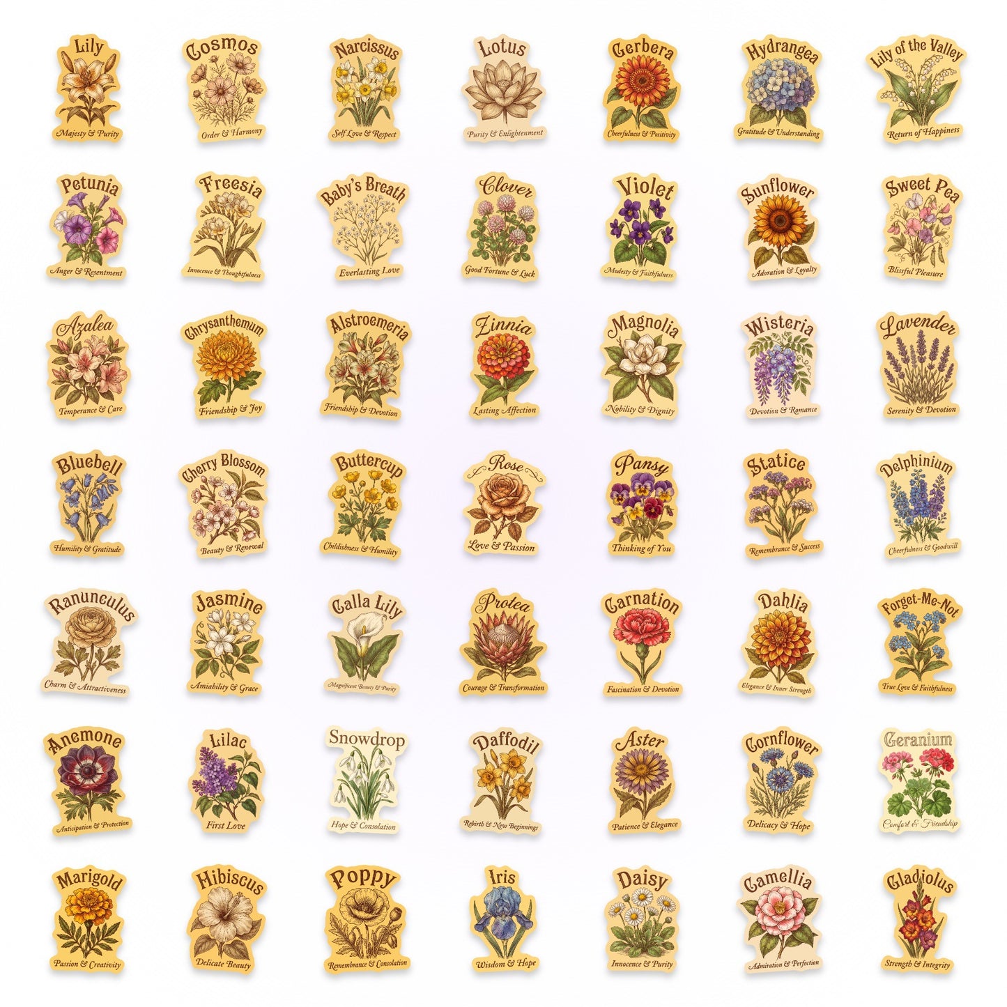 Sticker Pack - Flowers
