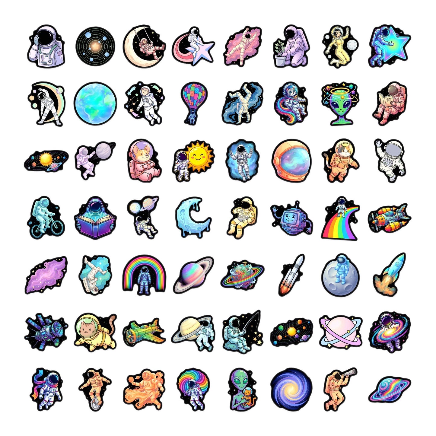 Sticker Pack - Spacesuits
