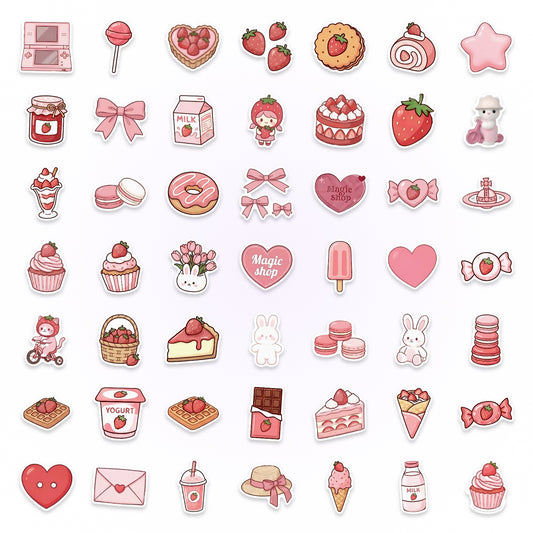 Sticker Pack - Strawberries