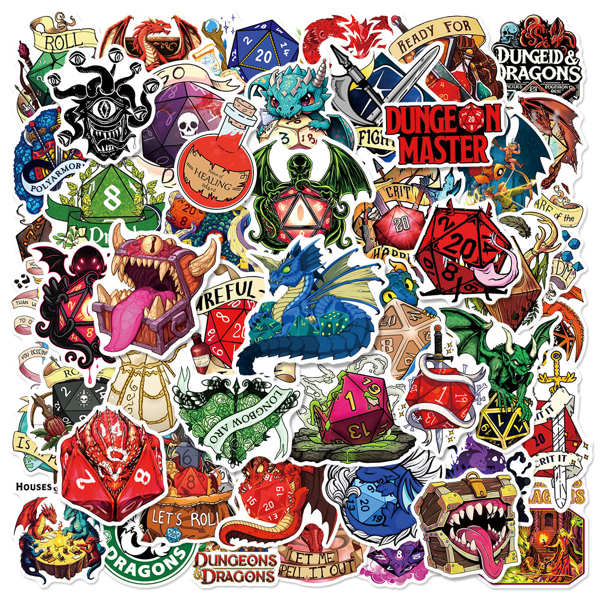 Sticker Pack - DnD
