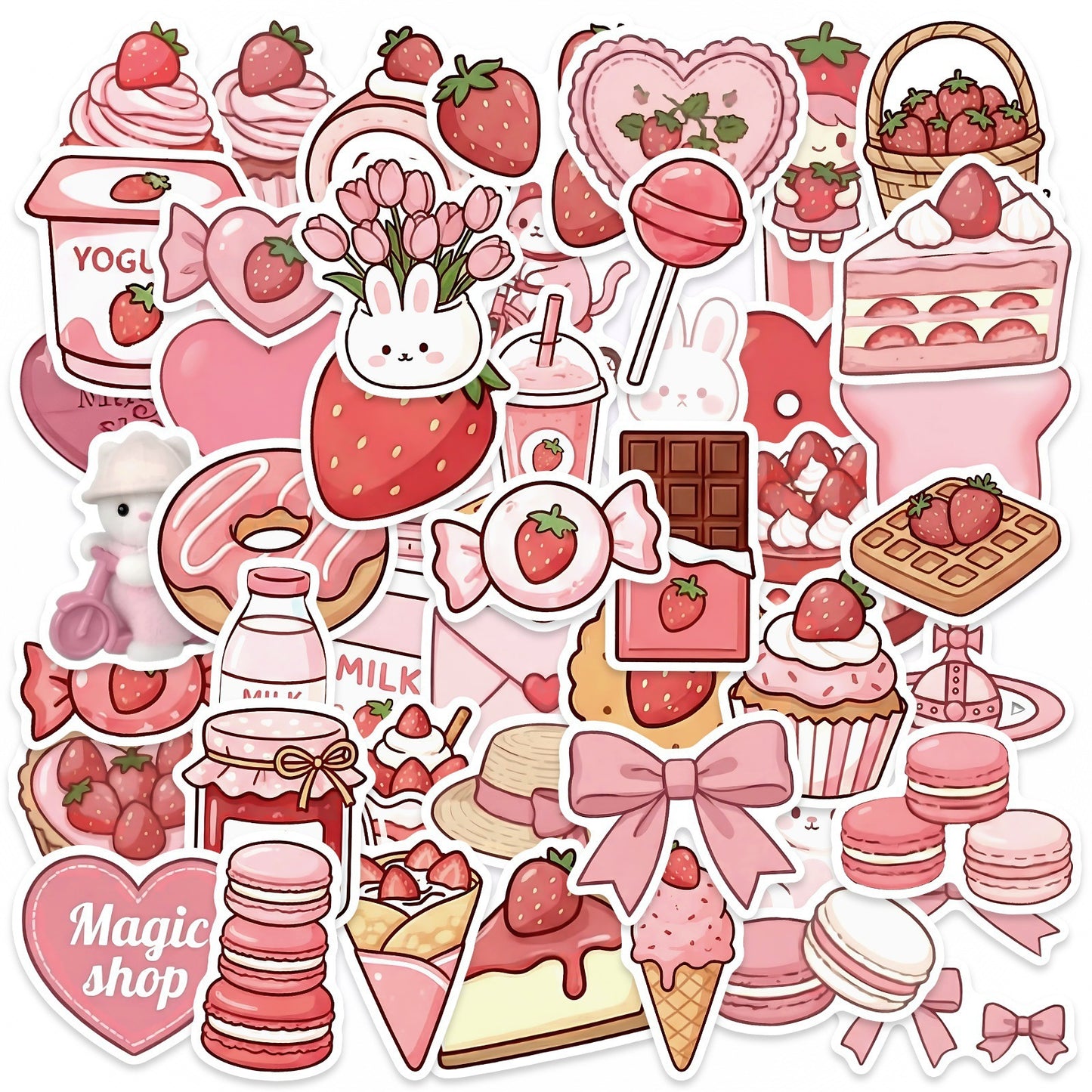 Sticker Pack - Strawberries