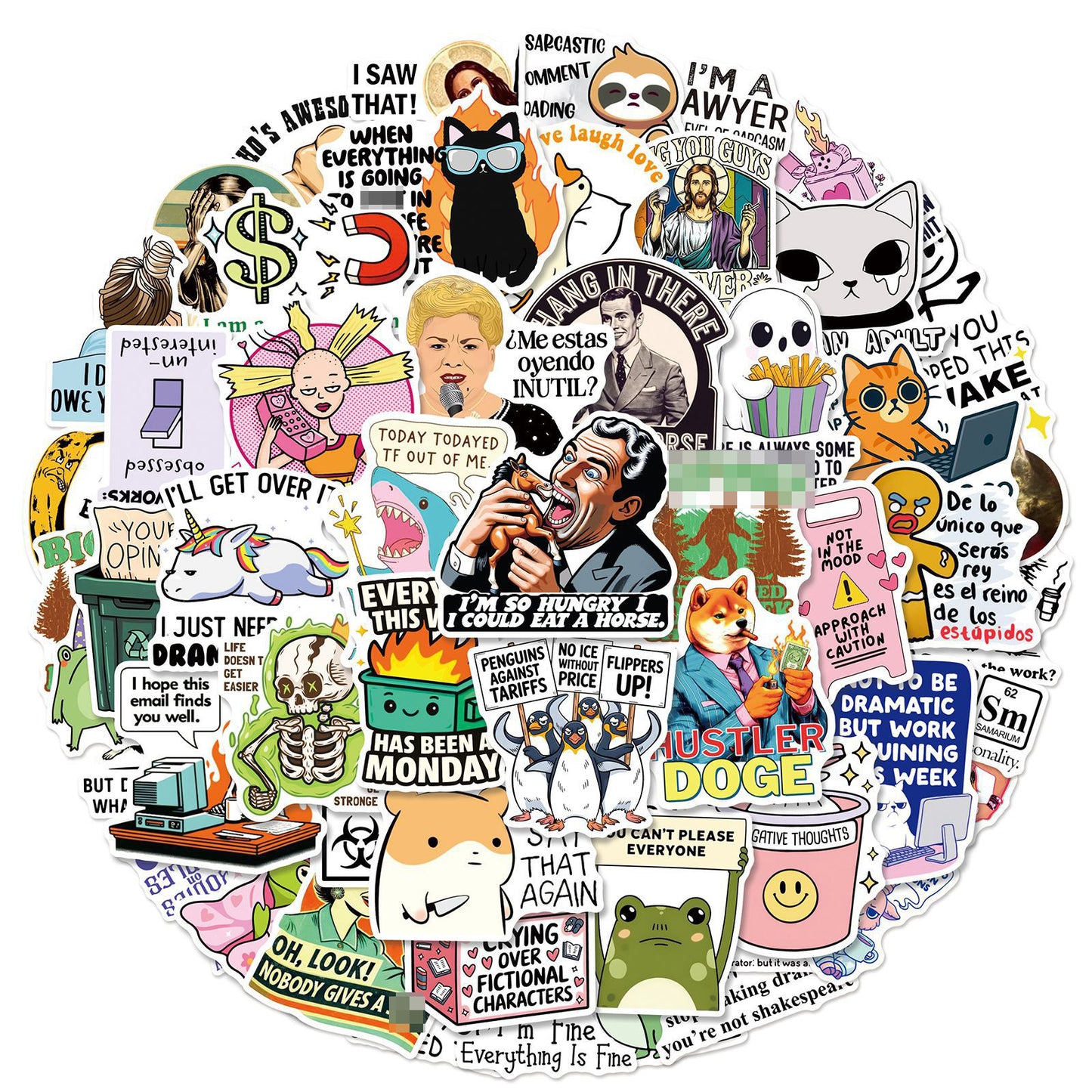 Sticker Pack - Sarcastic 1