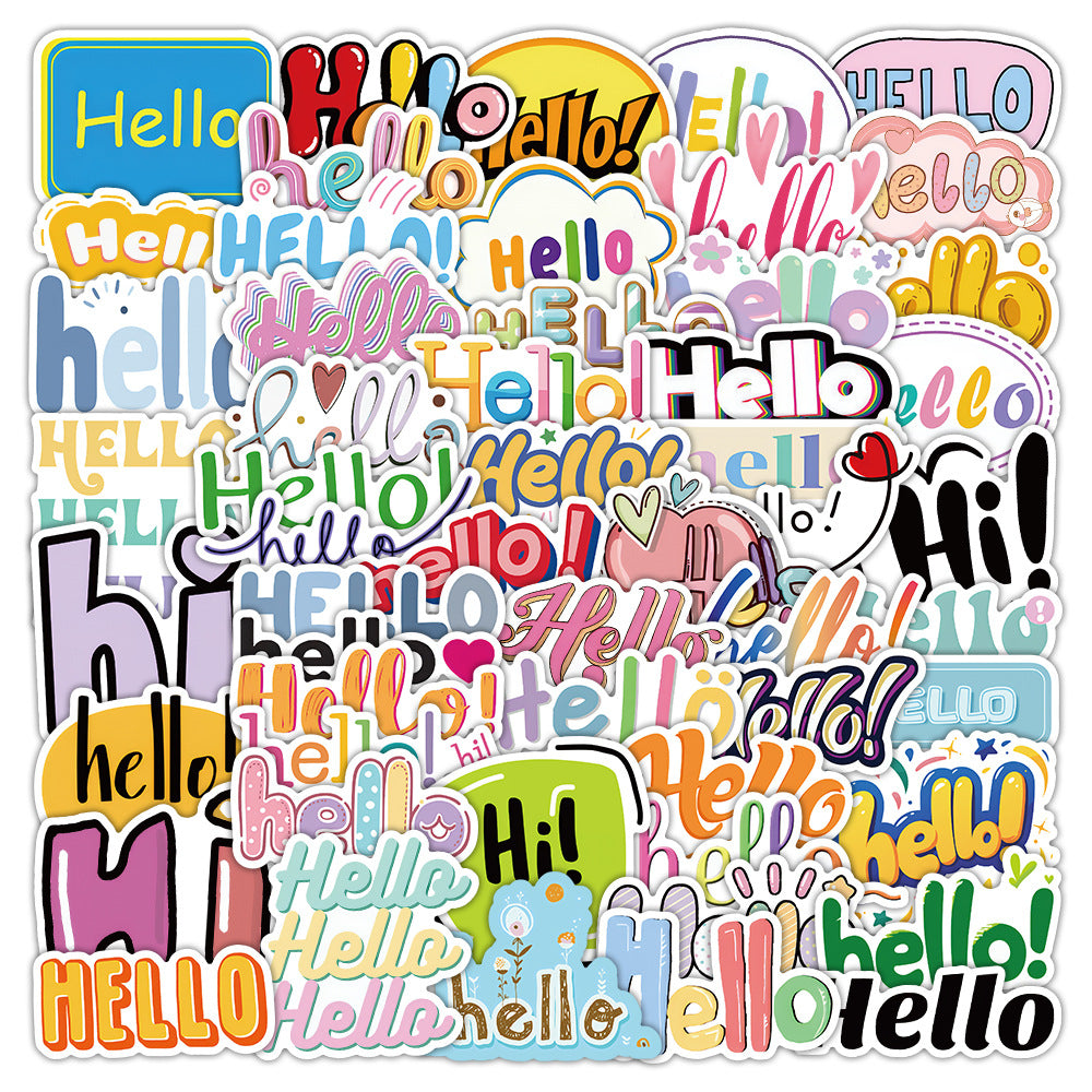 Sticker Pack - Hello