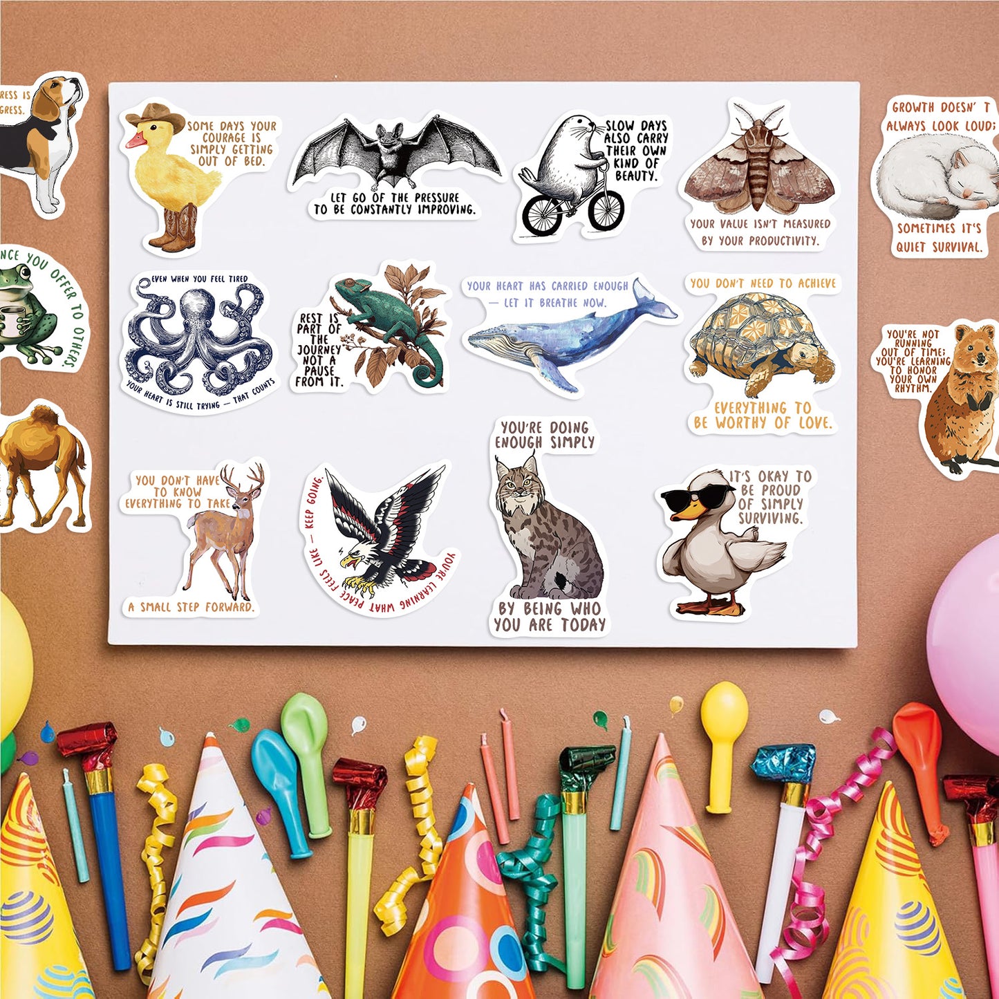 Sticker Pack - Positivity Animals