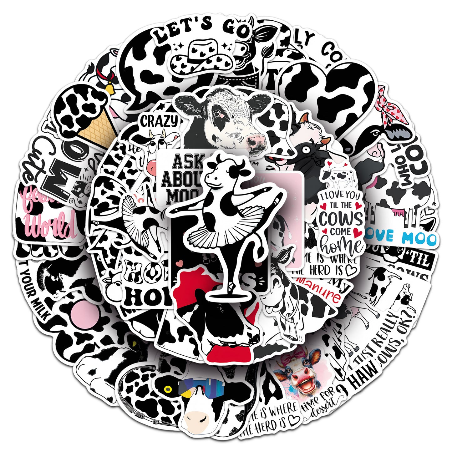 Sticker Pack - Cow