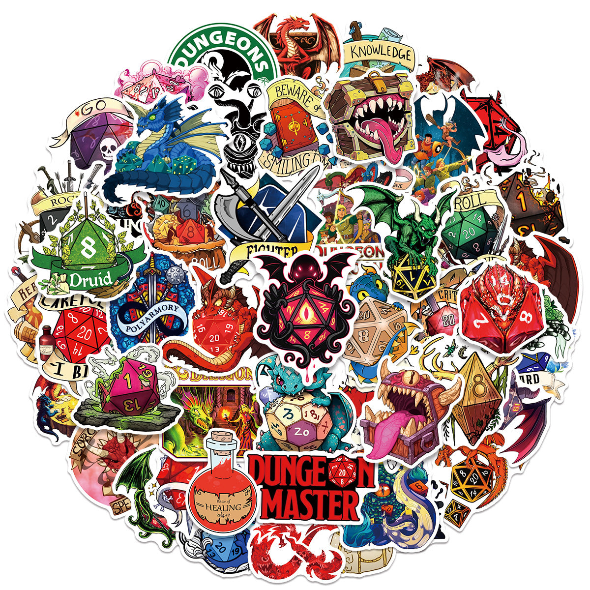 Sticker Pack - DnD