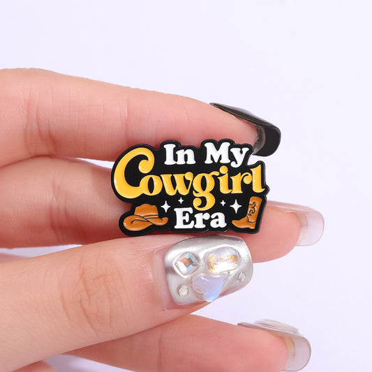 'In my cowgirl era' enamel pin