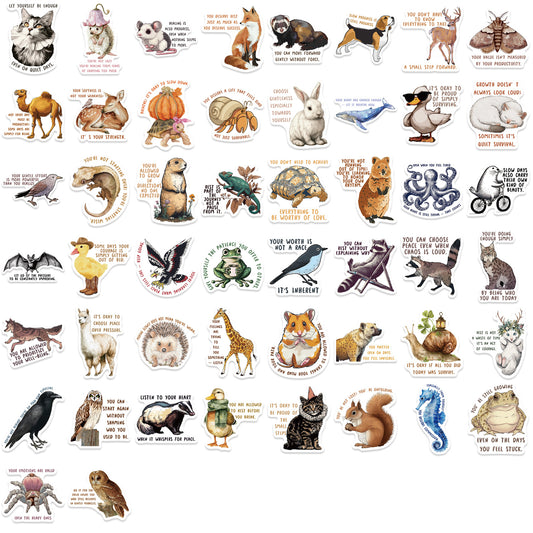 Sticker Pack - Anxiety Animals