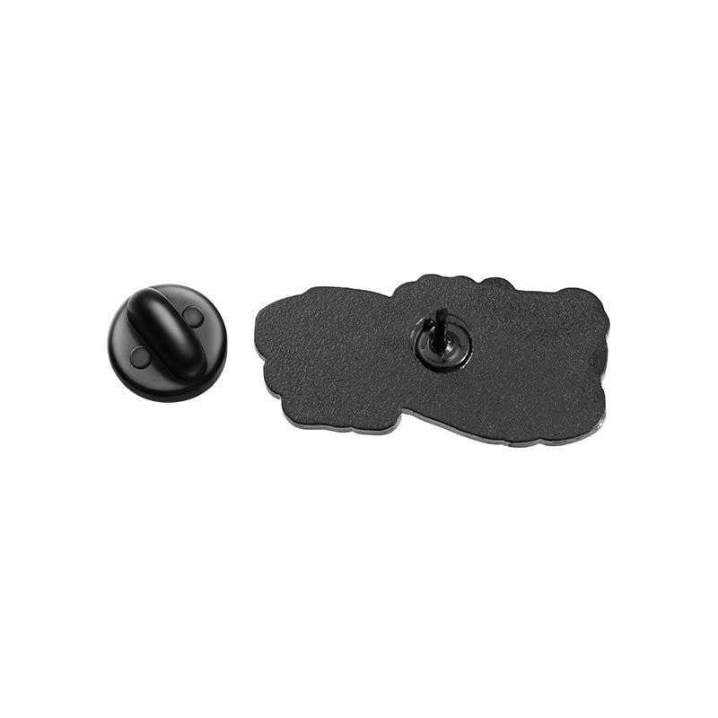 'sounds like bullshit to me' enamel pin