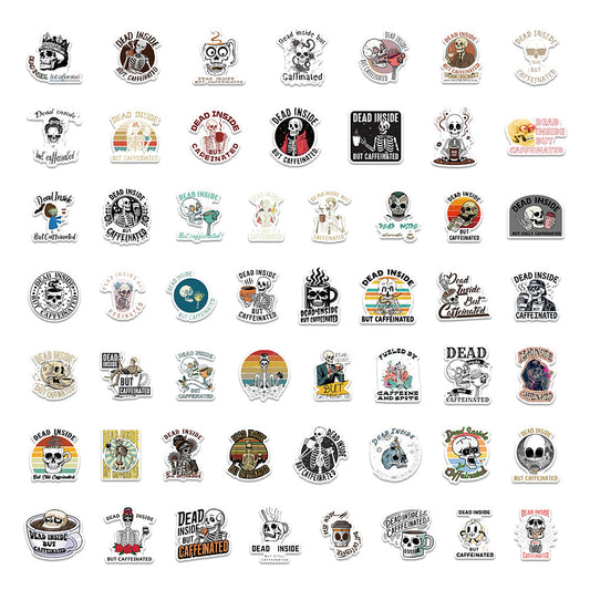Sticker Pack - Death Coffee