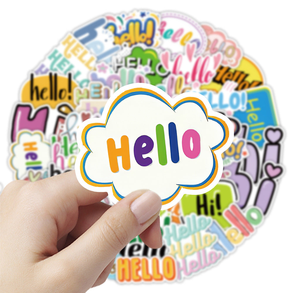 Sticker Pack - Hello