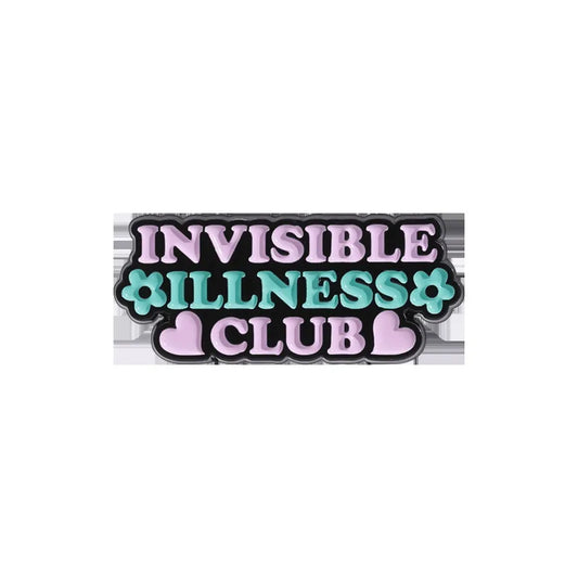 'Invisible illness club' enamel pin