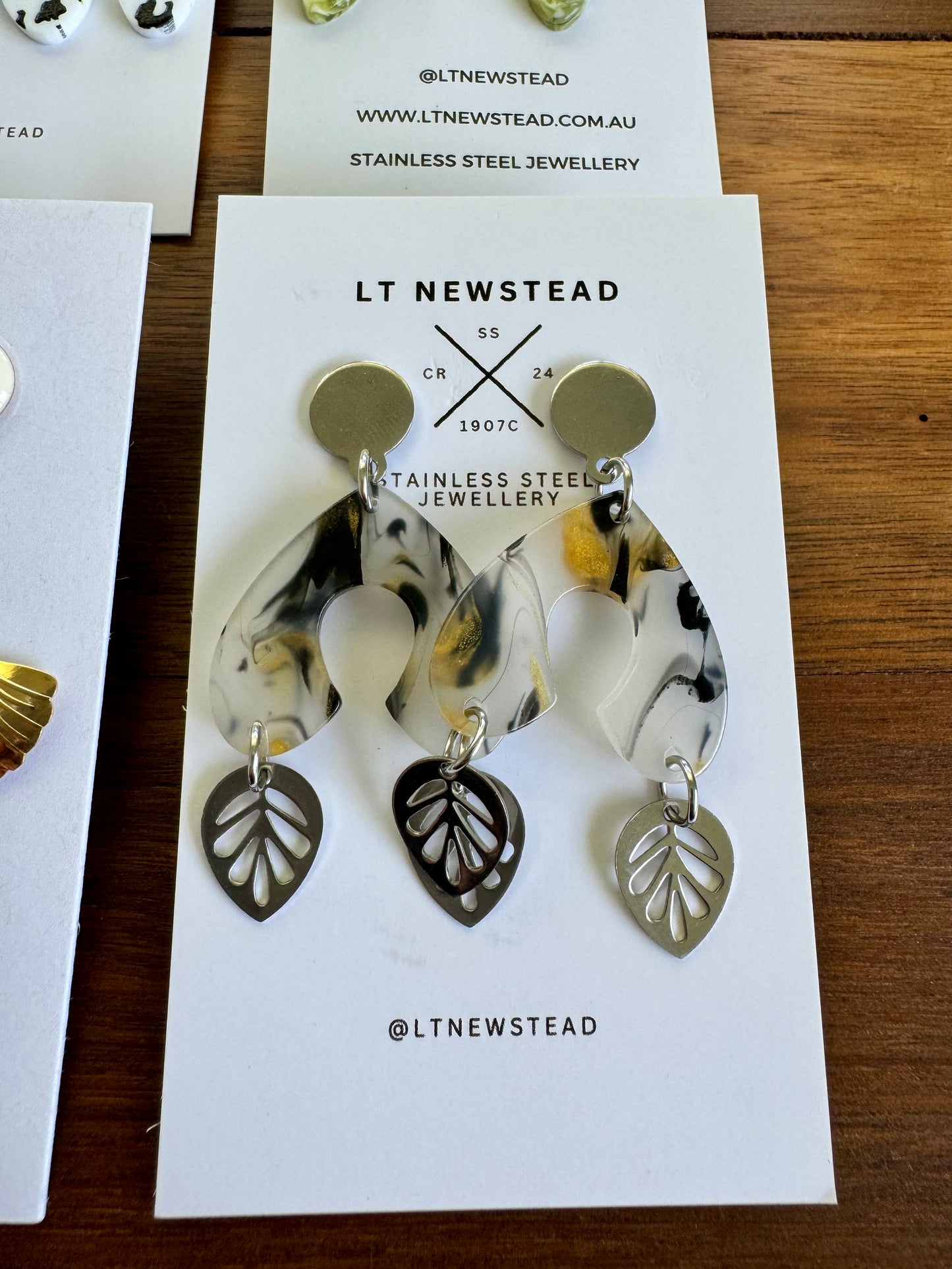 Earring pack #7b - various large studs