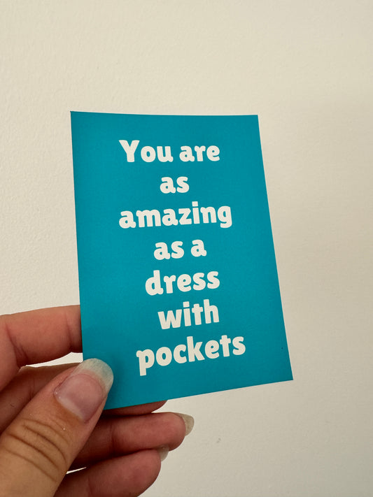 Dress with pockets MAGNET