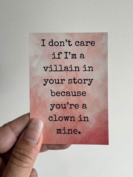Villain in your story MAGNET