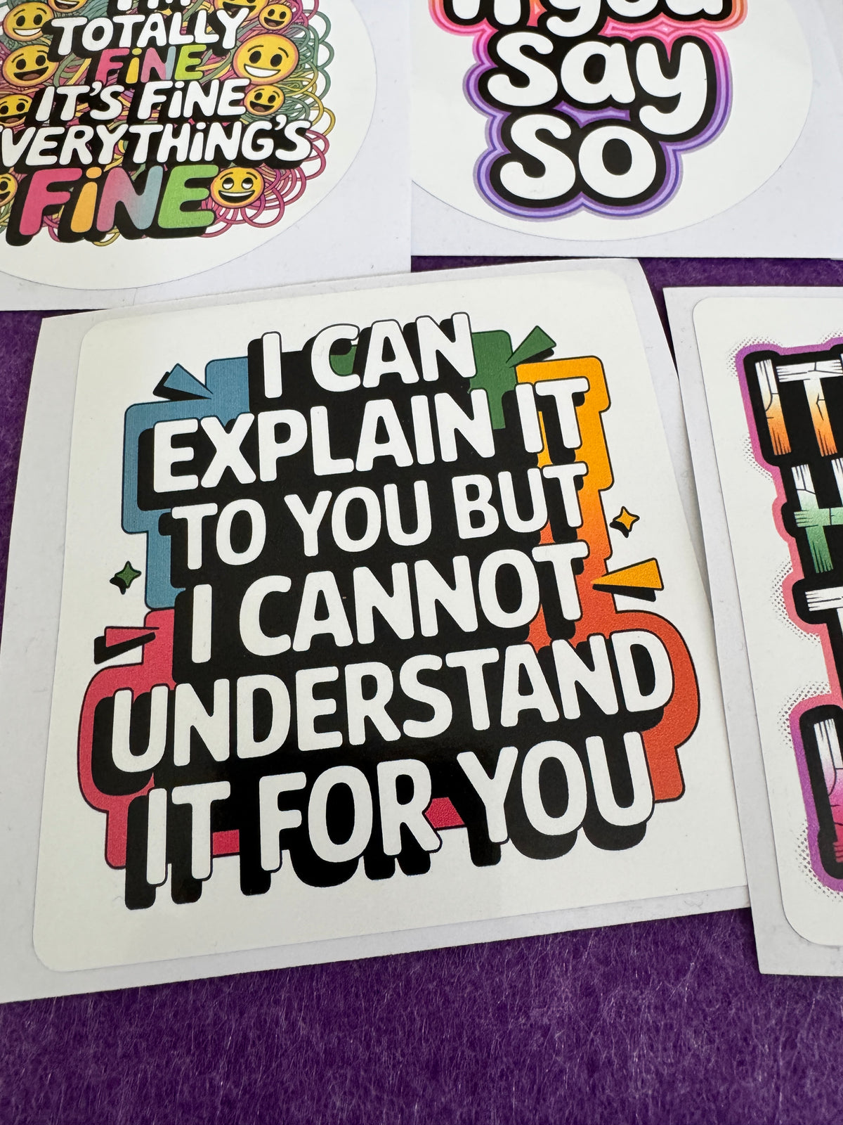 Say It Loud Sticker Pack