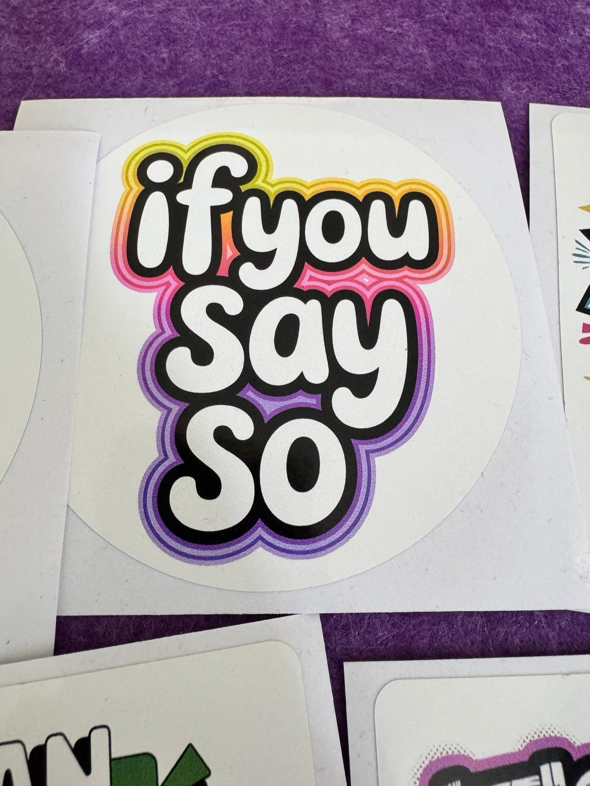 Say It Loud Sticker Pack